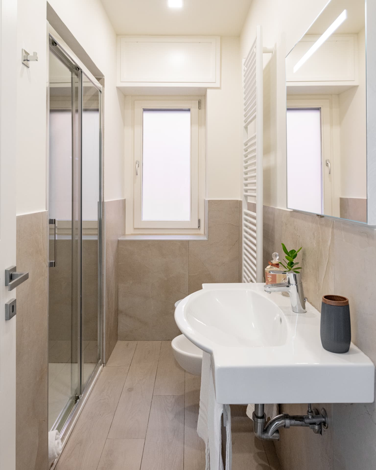 Baño de Mamma Mia Smart Apartment, Bologna