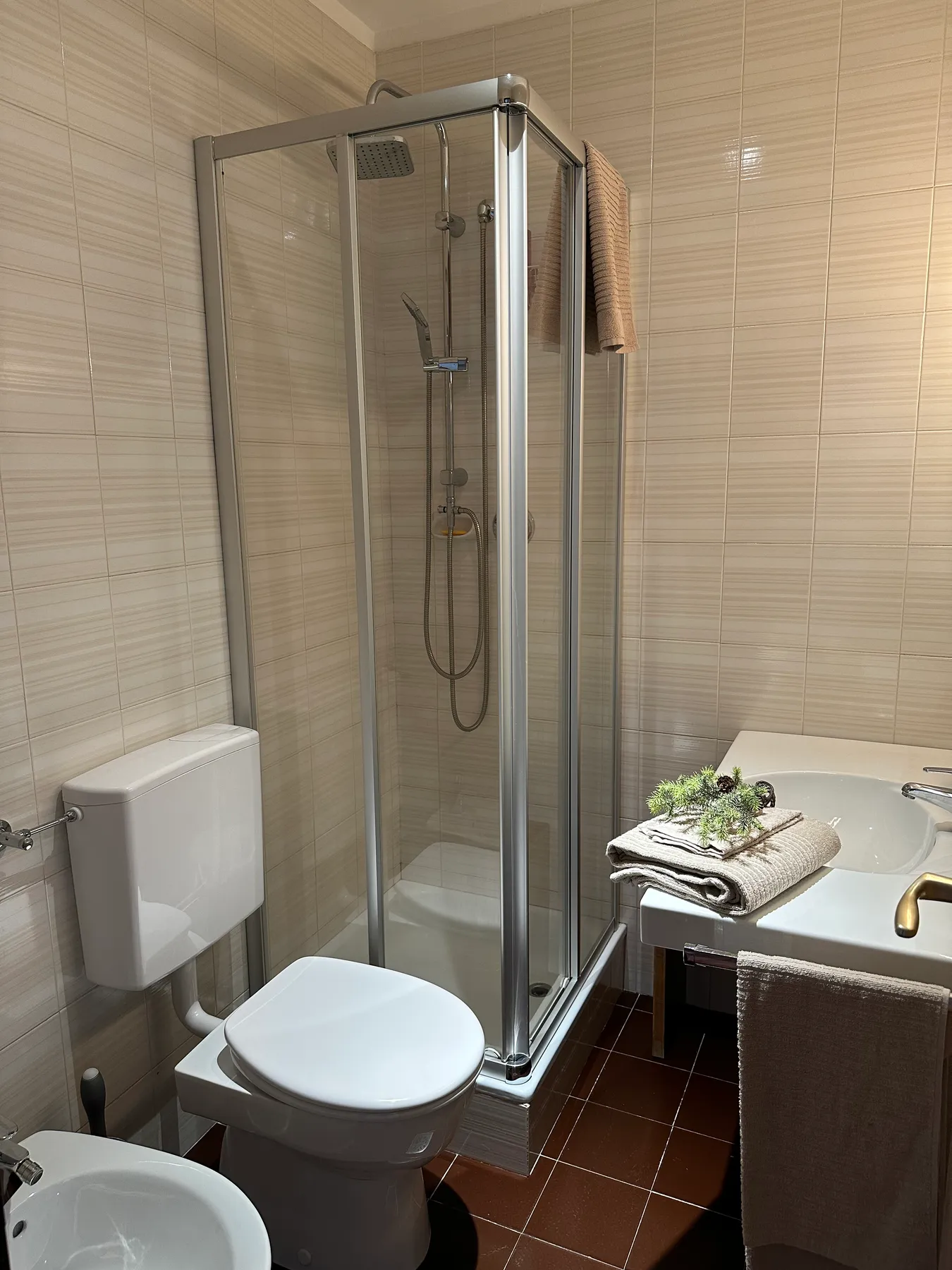 Badezimmer in Casa Horvais, San Candido