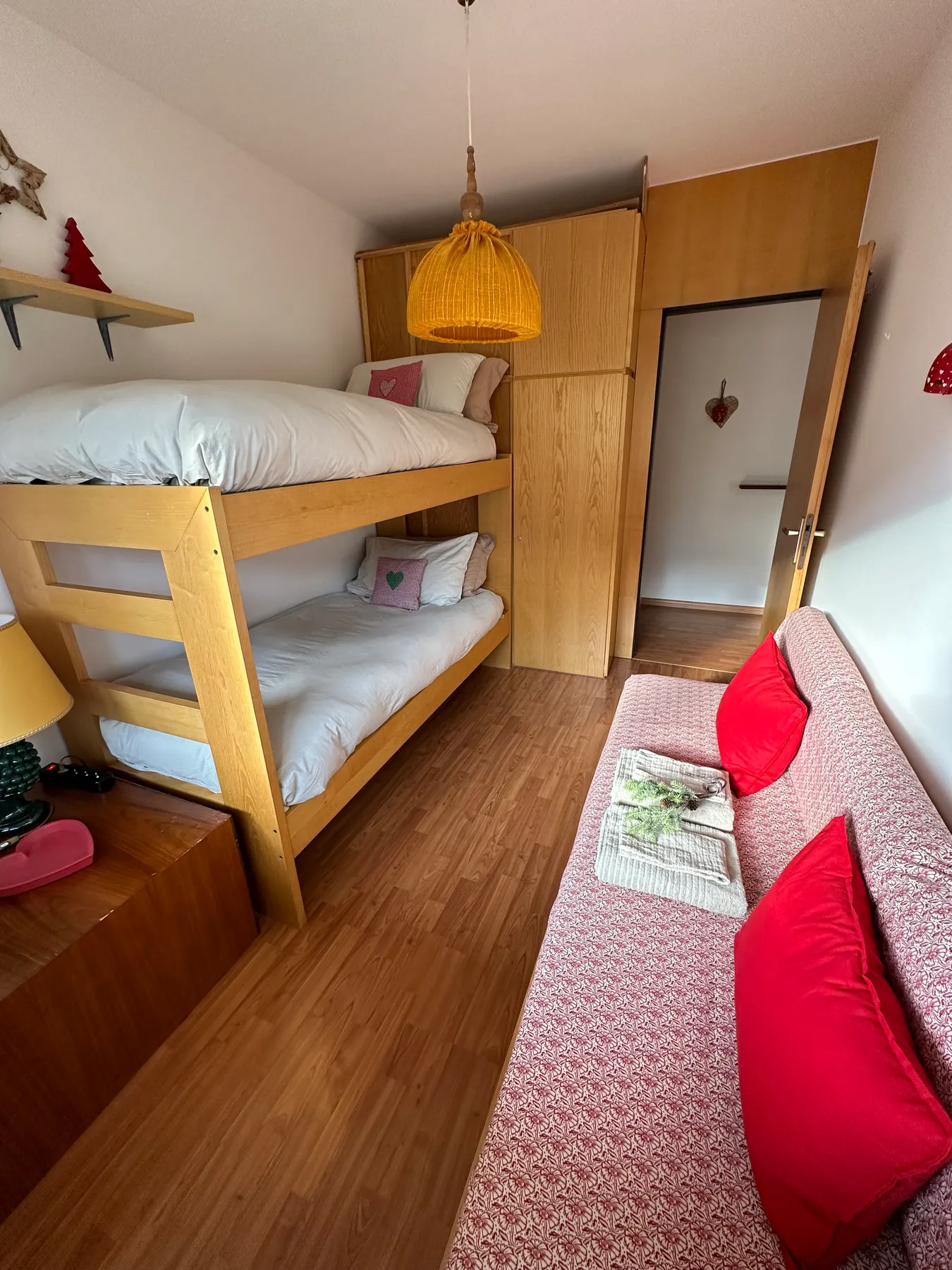 Schlafzimmer in Casa Horvais, San Candido