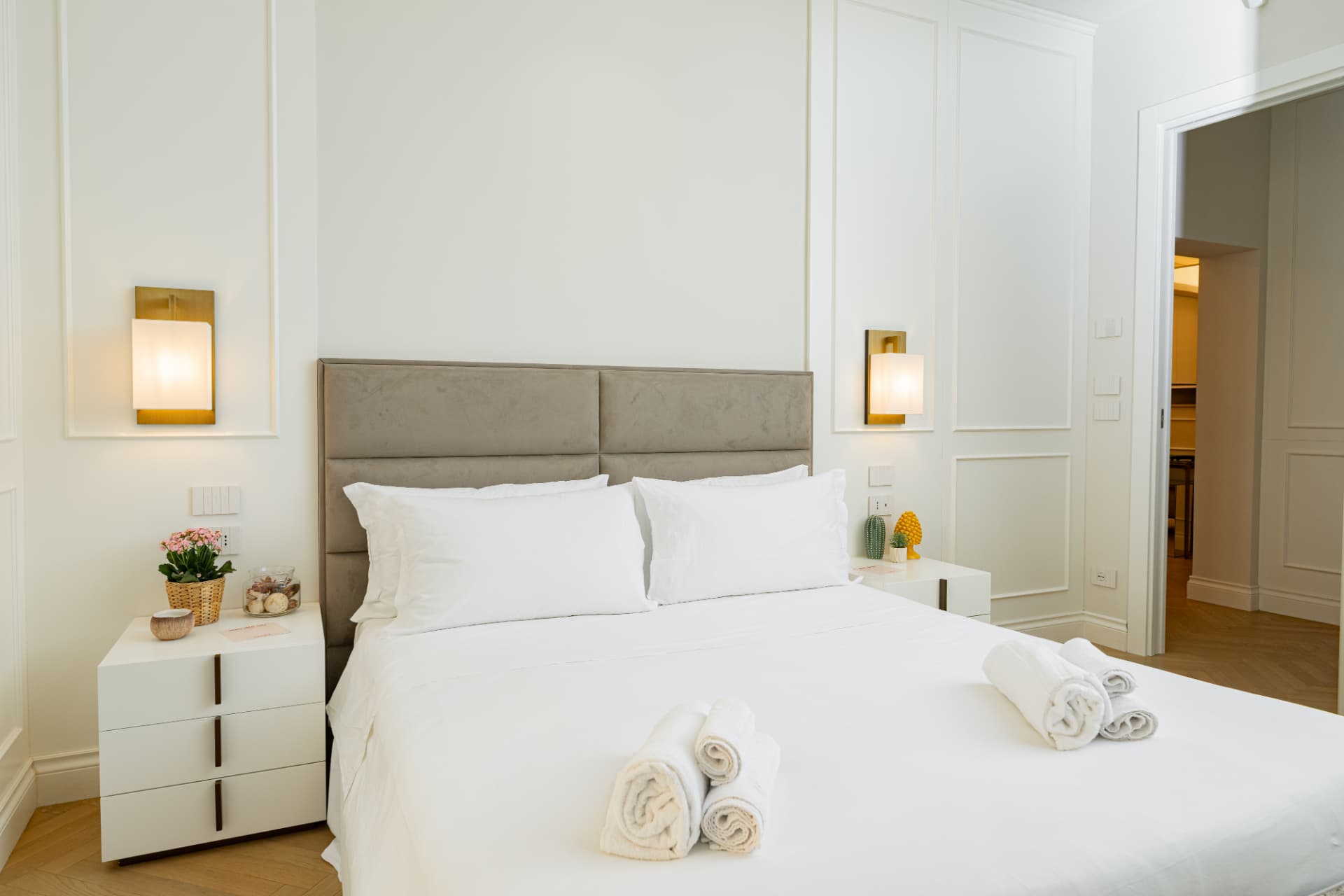 Dormitorio de Suite Nettuno, Bologna