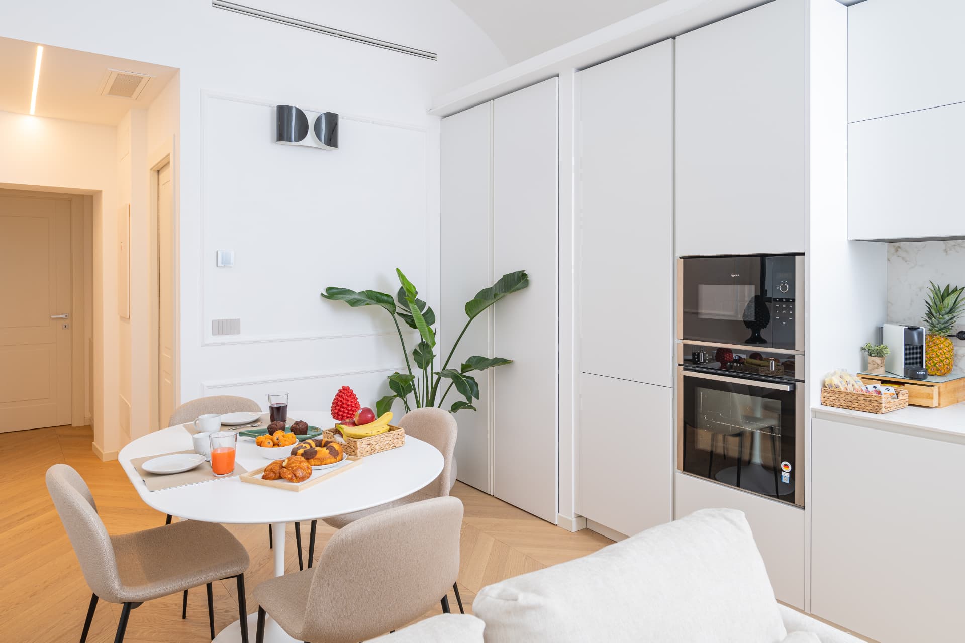 Interior detail at Suite Garisenda, Bologna