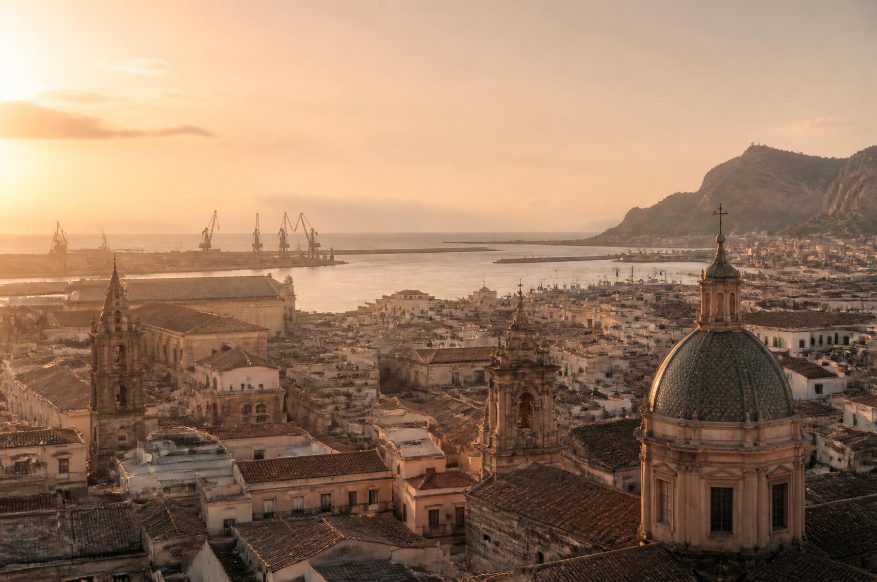 El mar delante, Palermo alrededor.